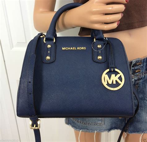 michael kors handbags navy blue|Michael Kors handbags baby blue.